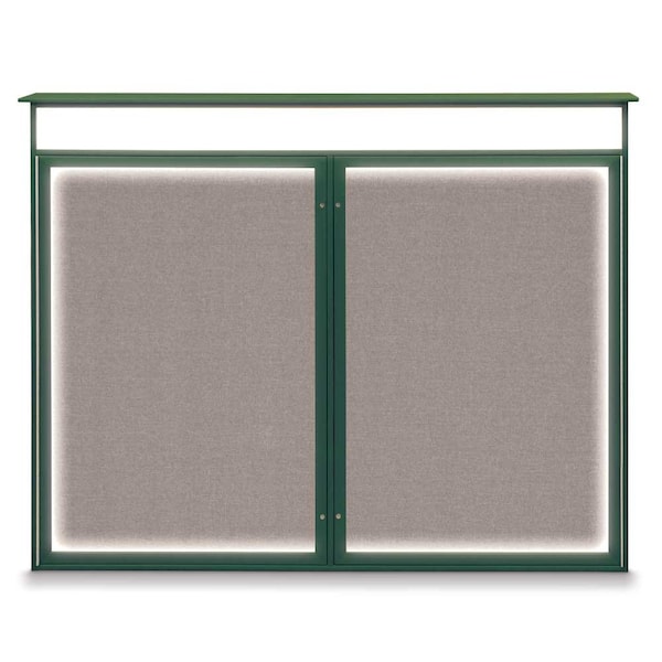 Single Door Enclosed Indoor Letterboard